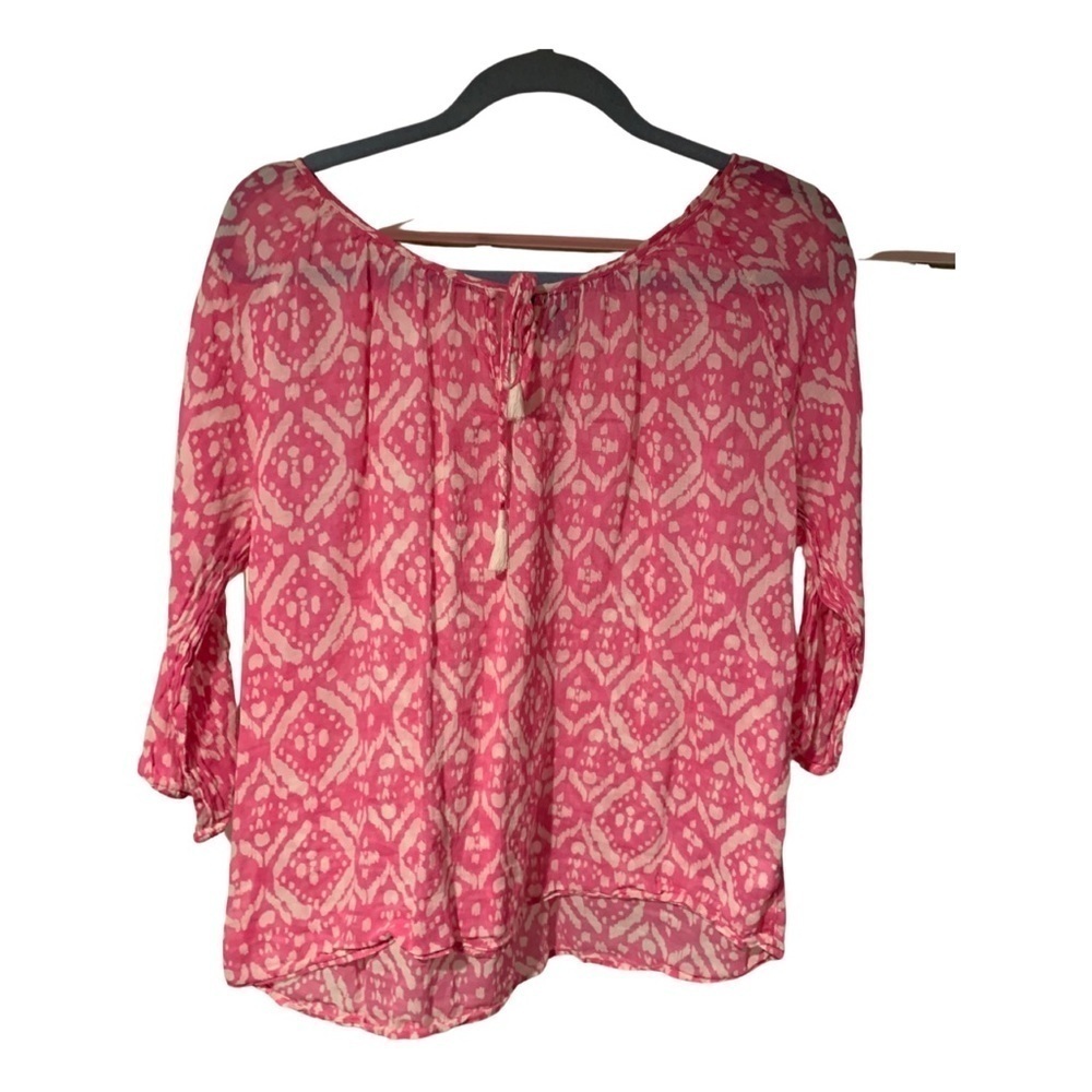 Women’s Gap Pink/White Top
